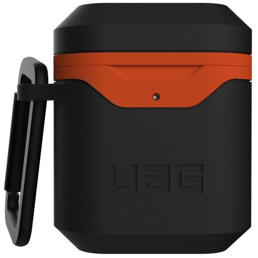 Чохол UAG для Airpods Standard Issue Hard Black/Orange (10242F114097)