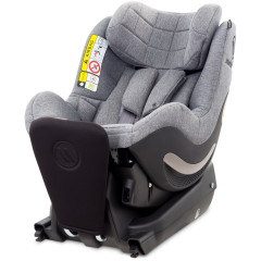 Дитяче автокрісло Avionaut AeroFIX Iso-Fix (гр.1) Grey Melange (AV-350-AF.01)