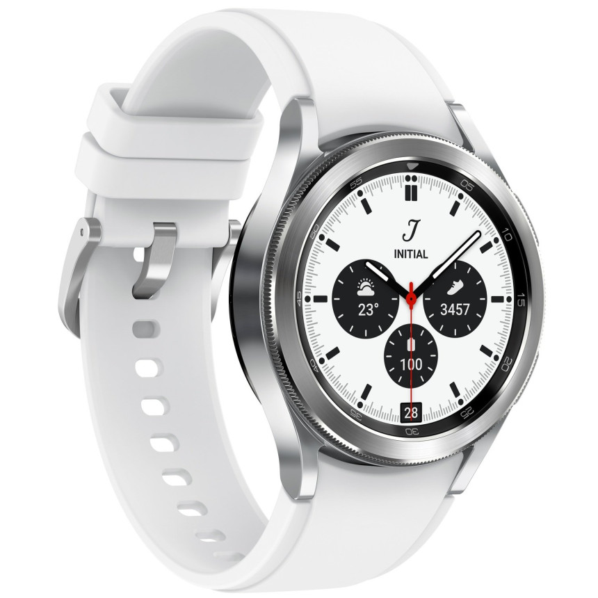 Смарт-годинник Samsung Galaxy Watch4 Classic 42mm Silver (SM-R880NZSASEK)