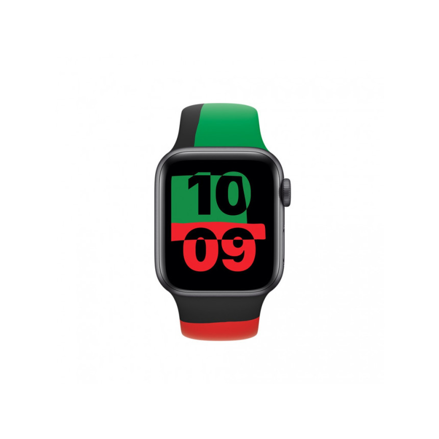 Смарт-годинник Apple Watch Series 6 GPS 40mm Blue Aluminum Case with Deep Navy Sport Band (MG143)