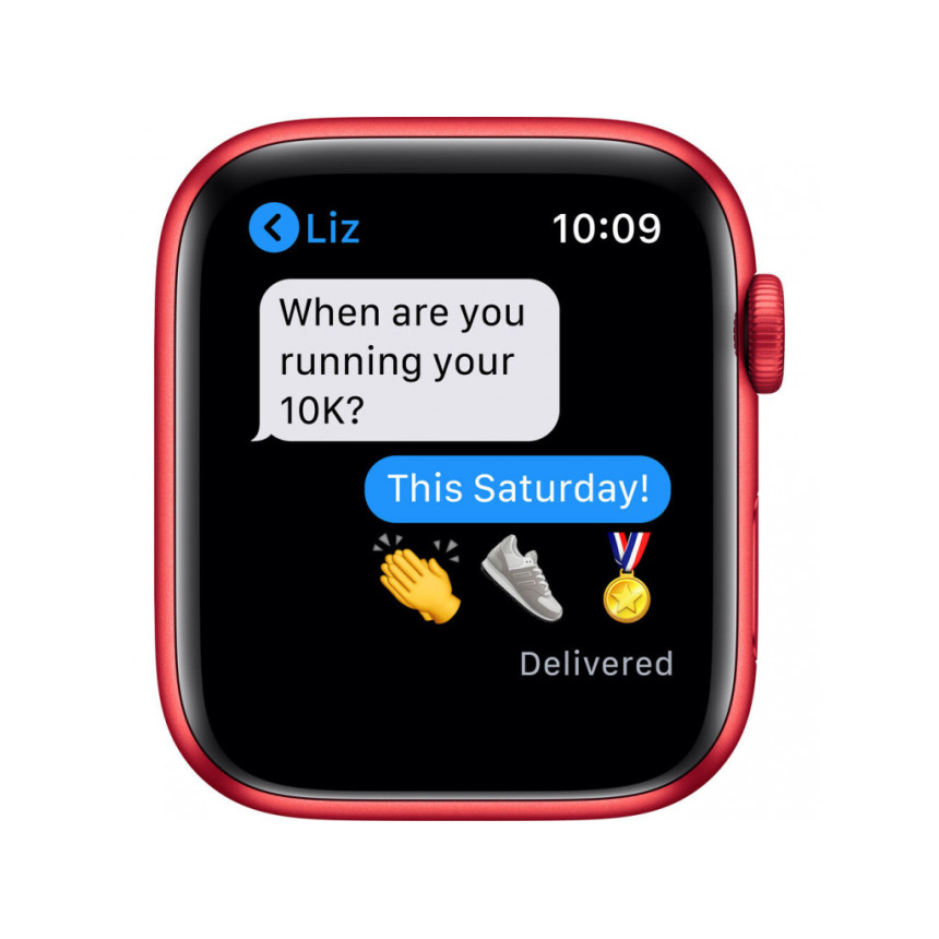 Смарт-годинник Apple Watch Series 6 GPS 40mm Blue Aluminum Case with Deep Navy Sport Band (MG143)