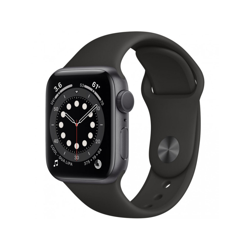 Смарт-годинник Apple Watch Series 6 GPS 40mm Blue Aluminum Case with Deep Navy Sport Band (MG143)