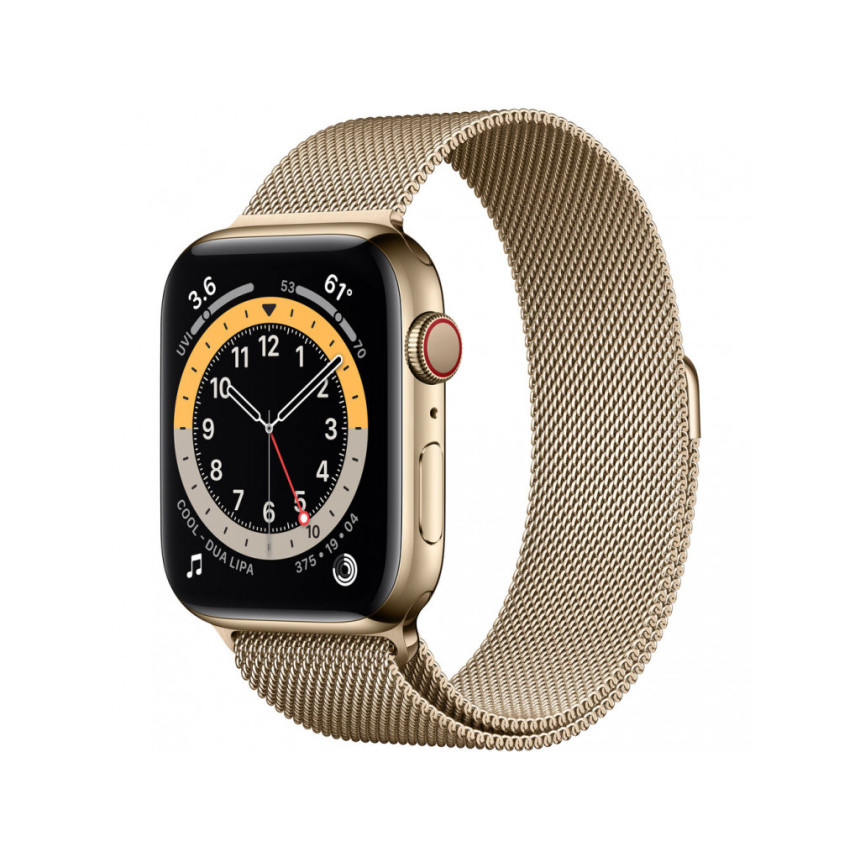 Смарт-годинник Apple Watch Series 6 GPS 40mm Blue Aluminum Case with Deep Navy Sport Band (MG143)
