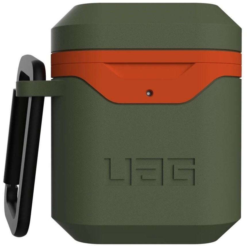 Чохол UAG для Airpods Standard Issue Hard Olive/Orange (10242F117297)