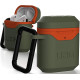 Чохол UAG для Airpods Standard Issue Hard Olive/Orange (10242F117297)