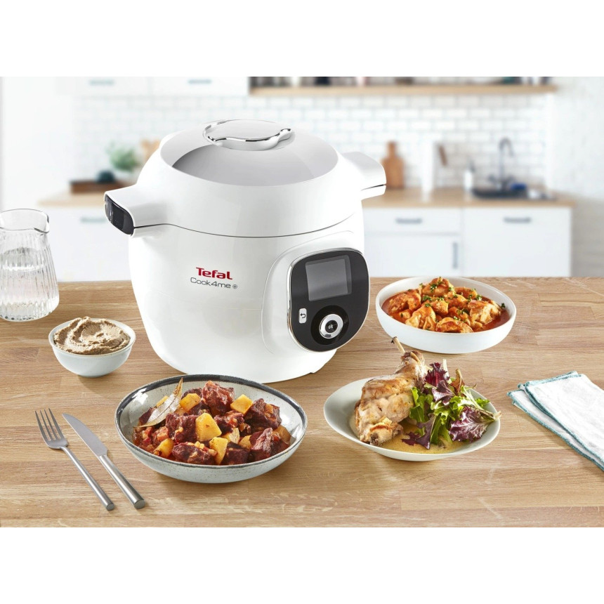 Мультиварка-скороварка TEFAL Cook4Me + CY851130