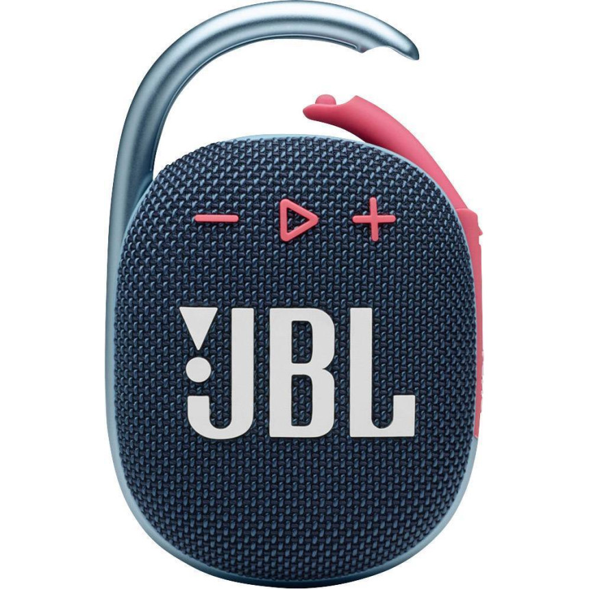 Портативна акустика JBL Clip 4 Blue Pink (JBLCLIP4BLUP)