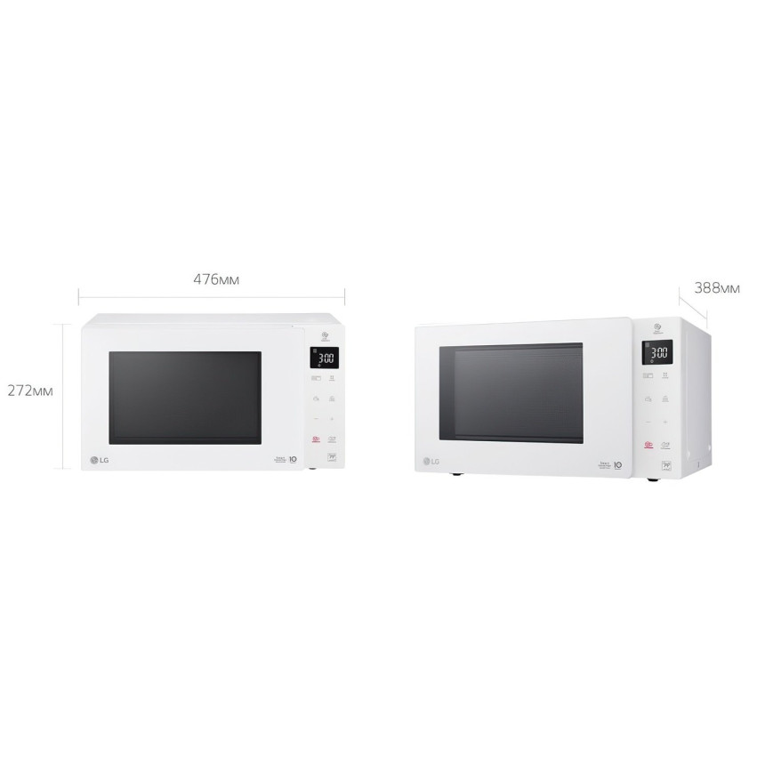 Мікрохвильова піч LG NeoChef Smart Inverter MH6595GIH