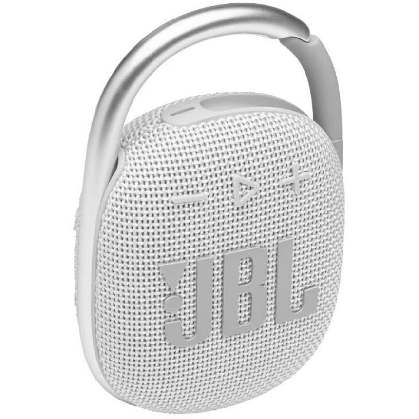 Портативна акустика JBL Clip 4 White (JBLCLIP4WHT)