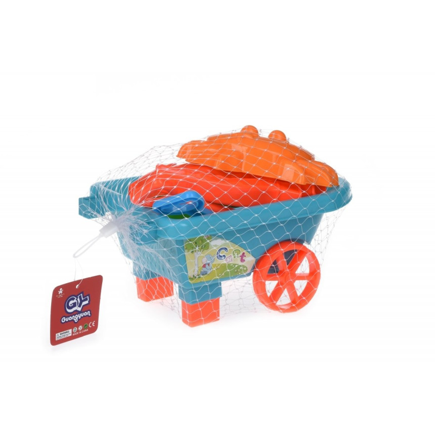 Набір для гри з піском Same Toy 6 одиниць блакитний (B015-But-2)