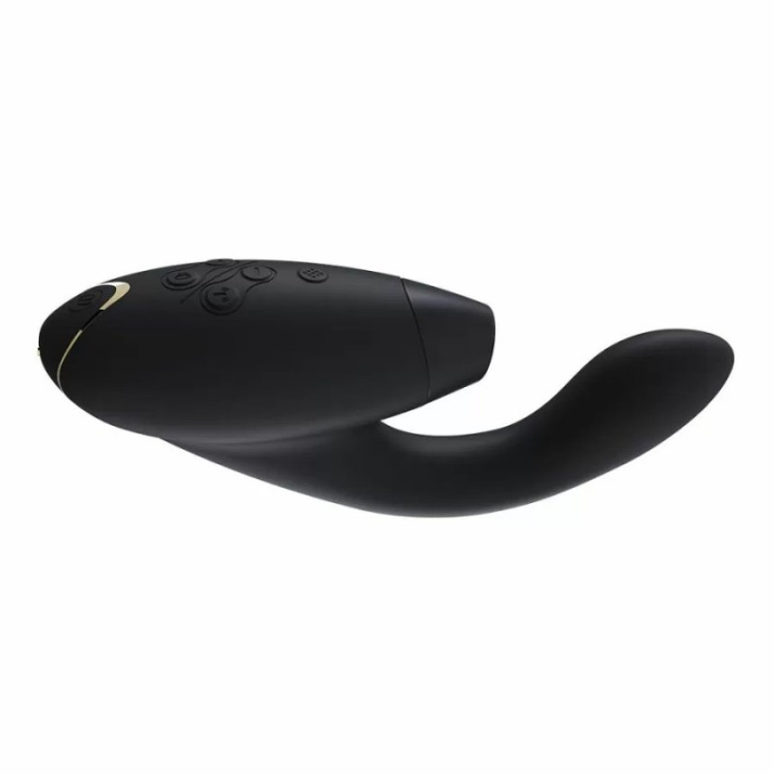 Womanizer Duo - подвійний стимулятор для клітора та точки G (Black)