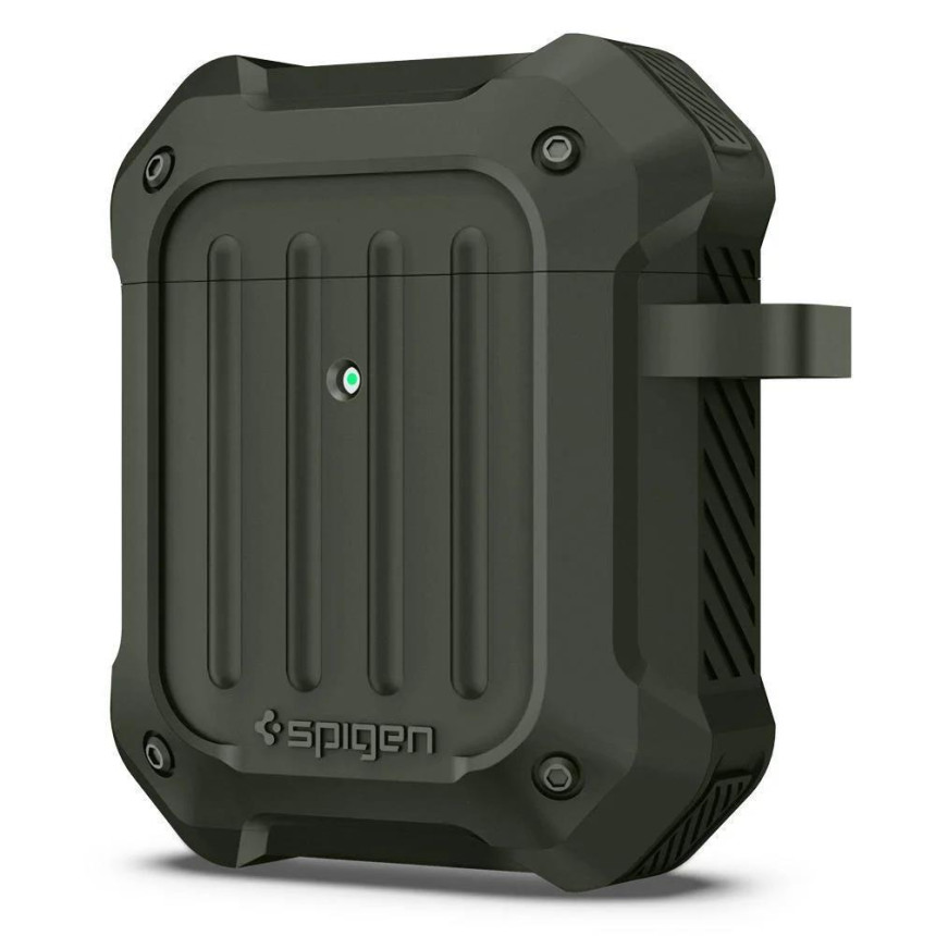 Чохол Spigen для Airpods Tough Armor Military Green