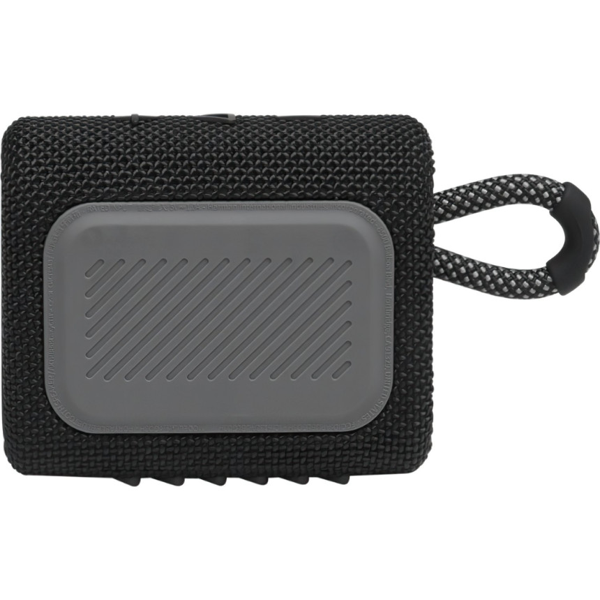 Портативна акустика JBL GO 3 Black (JBLGO3BLK)