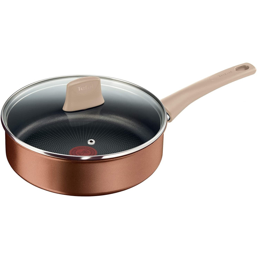 Сотейник Tefal Eco Respect із кришкою 24 см (G2543202) Сотейник Tefal Eco Respect із кришкою 24 см (G2543202)
