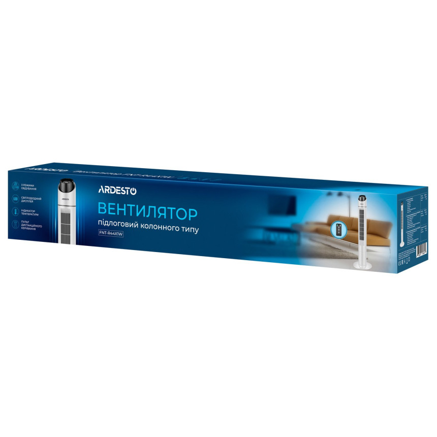 Вентилятор для підлоги Ardesto FNT-R44X1W