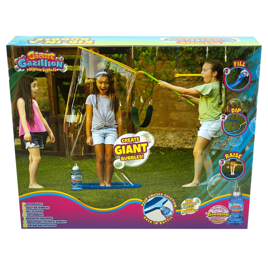 Набір мильних бульбашок Gazillion Гігант кільце d51м, р-р 473мл GZ36629