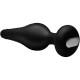 Анальна пробка з дистанційним керуванням - Silicone Vibrating Anal Plug with Remote Control
