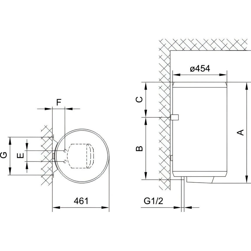 Бойлер GORENJE GBF 80/UA