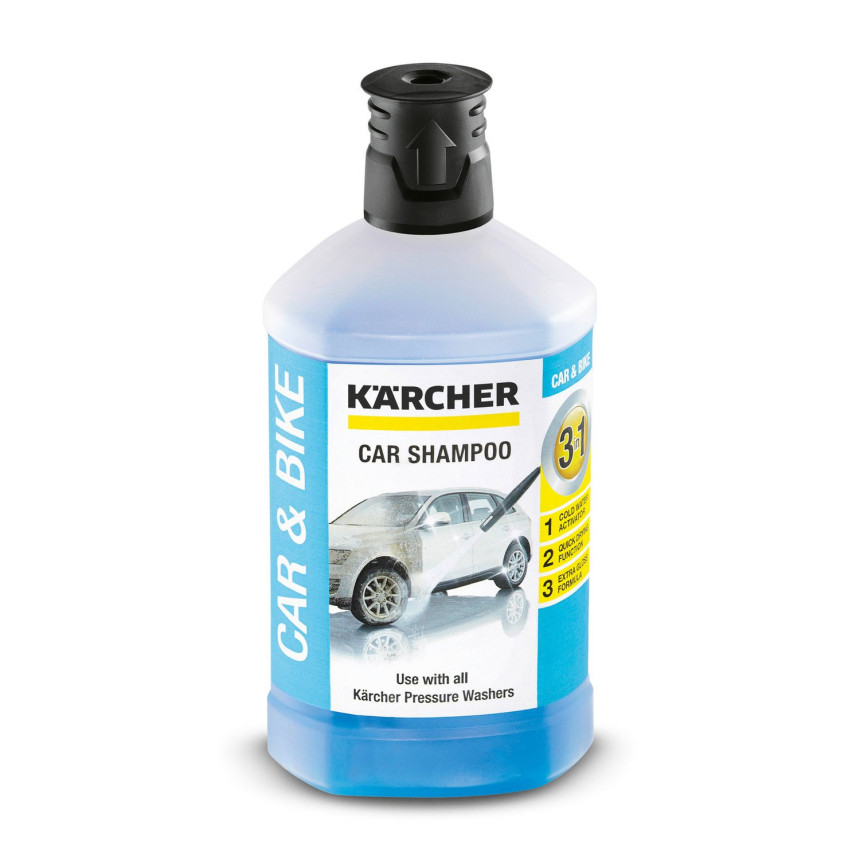 Автошампунь Karcher Plug-n-Clean 1л (6.295-750.0)
