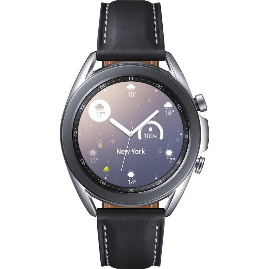 Смарт-годинник Samsung Galaxy Watch 3 41mm Silver (SM-R850NZSASEK) Смарт-годинник Samsung Galaxy Watch 3 41mm Silver (SM-R850NZSASEK)