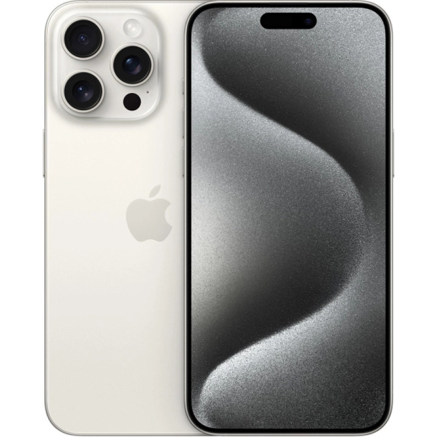 Мобильный телефон Apple iPhone 15 Pro Max 1TB White Titanium (MU7H3RX/A)