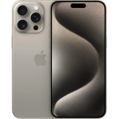 Мобильный телефон Apple iPhone 15 Pro Max 1TB Natural Titanium (MU7J3RX/A)